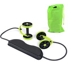 Tension Foldable Revoflex Xtreme Rally Multifunction Pull Rope Wheeled Health Abdominal Muscle Training Home Fitness Equipment