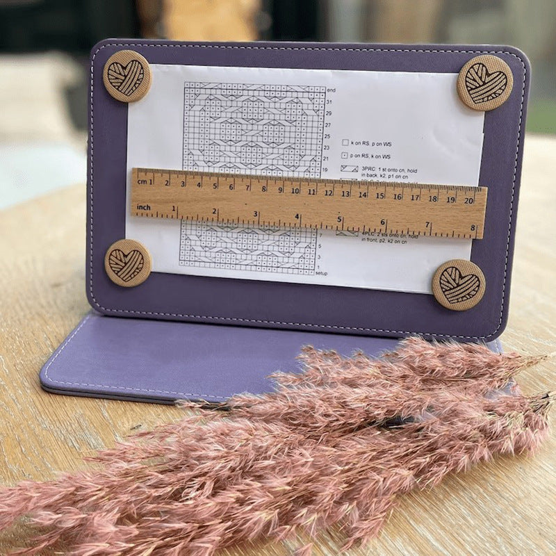 Folding Knitting Pattern Chart Rack Home Practical Tools